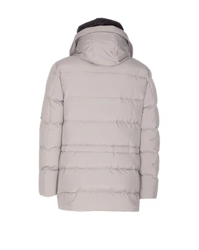 Moorer Davide Heavy Jacket In Gray