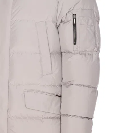 Moorer Davide Heavy Jacket In Gray
