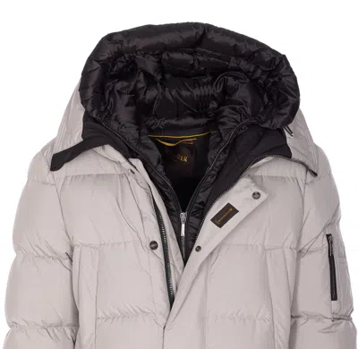Moorer Davide Heavy Jacket In Gray