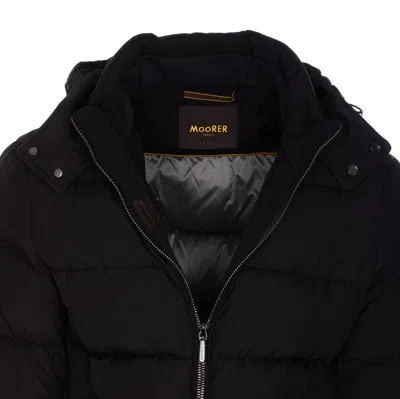 Moorer Brett Down Jacket In Black
