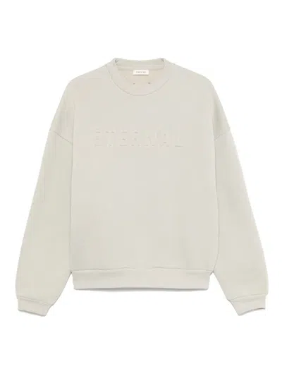 Fear Of God Eternal Crewneck In Gray