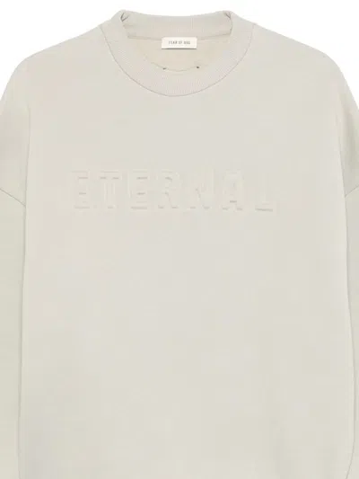 Fear Of God Eternal Crewneck In Gray