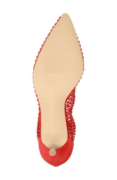 Charles By Charles David Afterhours Rhinestone Mesh Bootie