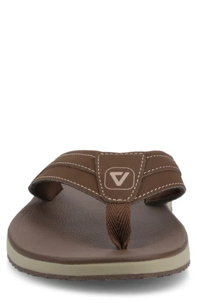 Vance Co. Vance Co Boyd Flip Flop Sandal In Brown