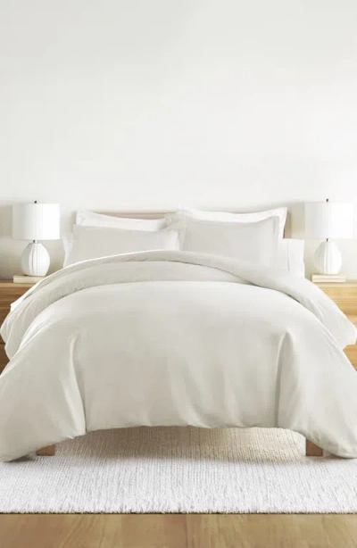 Homespun Solid Duvet Cover & Sham Set