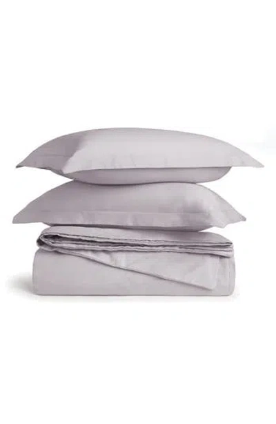 Homespun Solid Duvet Cover & Sham Set