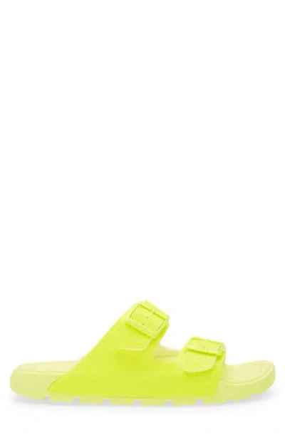 Hugo Boss Boss Surfley Slide Sandal In Yellow