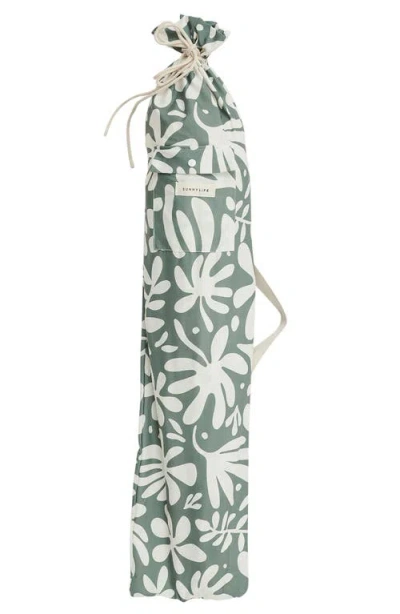 Sunnylife The Vacay Luxe Beach Umbrella In Metallic
