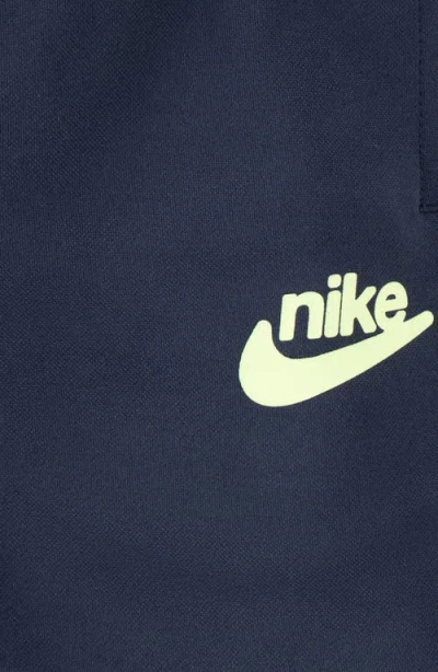 Nike Kids' Dri-fit Colorblock Track Jacket & Pants Set In Blue