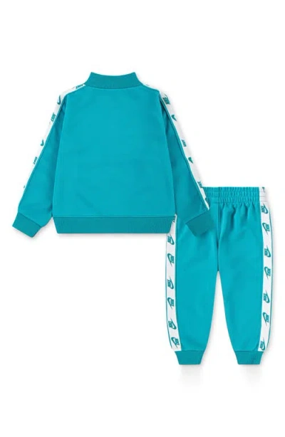 Nike Kids Logo Tape Tracksuit In Green