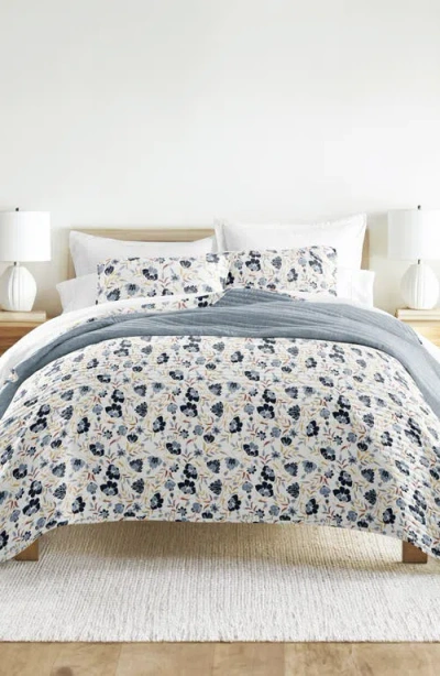 Homespun Pattern Reversible Quilt & Sham Set