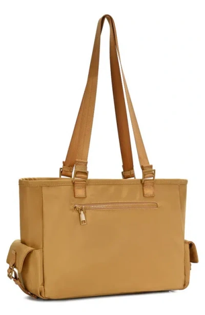 Sasha + Sofi Multi Pocket Tote With Crossbody Strap