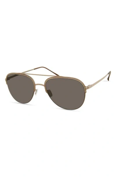 Modo Aviator Sunglasses In Neutral