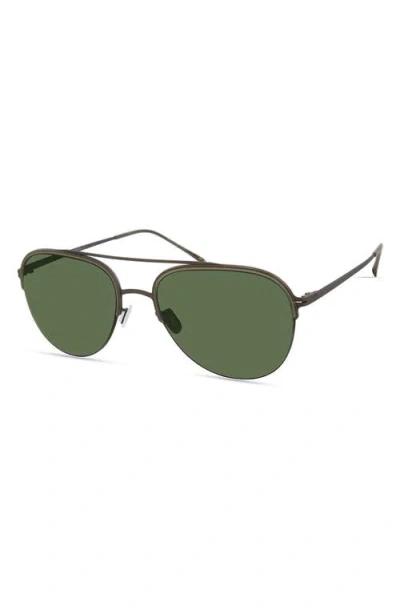 Modo Aviator Sunglasses In Green