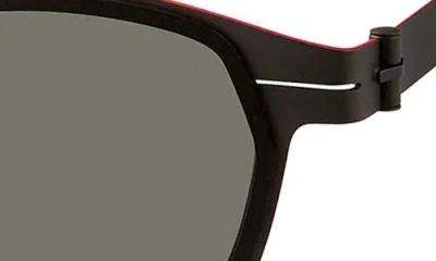 Modo Browline Sunglasses In Black