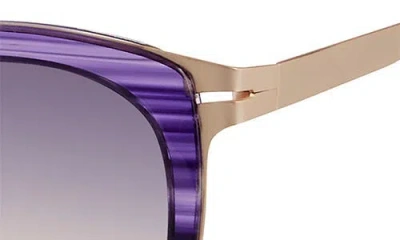 Modo Round Sunglasses In Purple