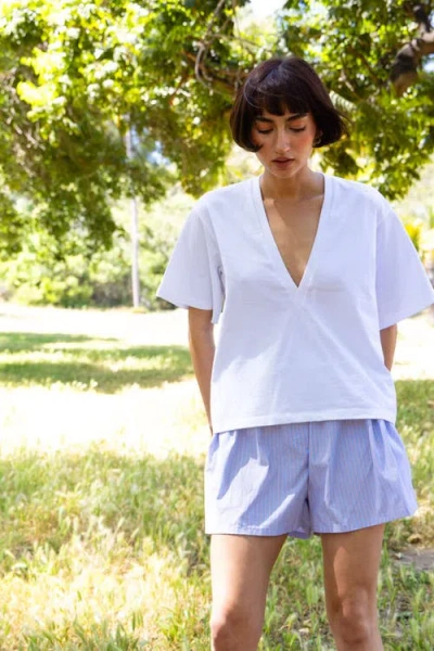 Toit Volant Mars Tee In White