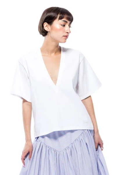 Toit Volant Mars Tee In White