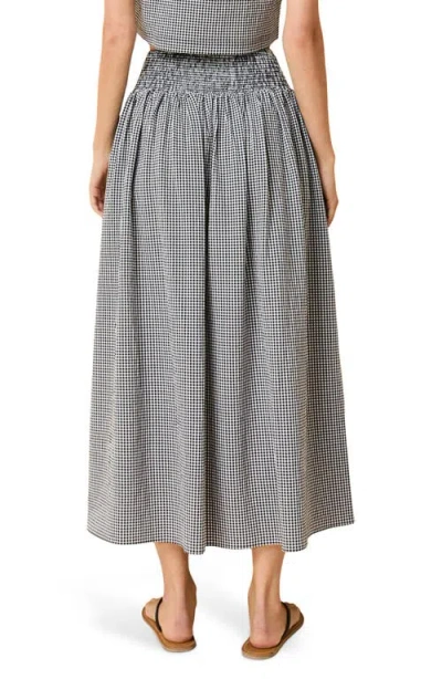 Solid & Striped The Noreen Maxi Skirt In Gray