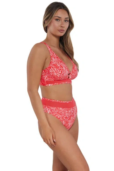 Sunsets Danica Bikini Swimsuit Top In Pink