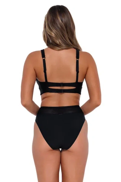 Sunsets Danica Bikini Swimsuit Top In Black