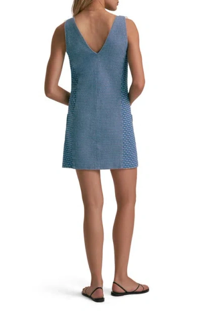 Favorite Daughter The Arlo Sleeveless Knit Minidress In Blue