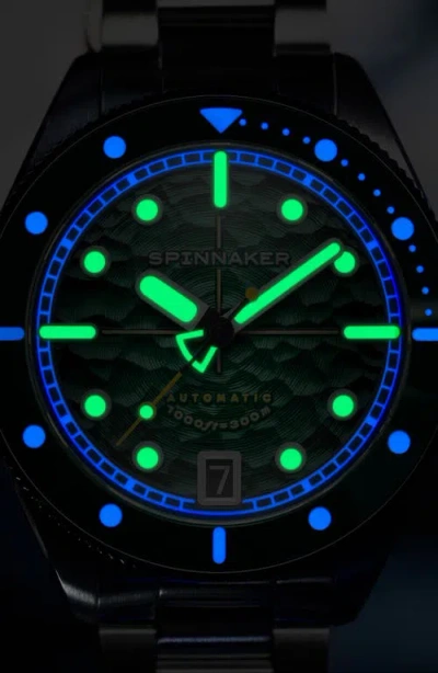 Spinnaker Challenger Automatic Bracelet Watch, 42mm In Metallic