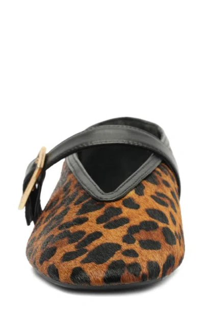 Schutz Courtney Patent Leather Mary Jane Flat In Multi