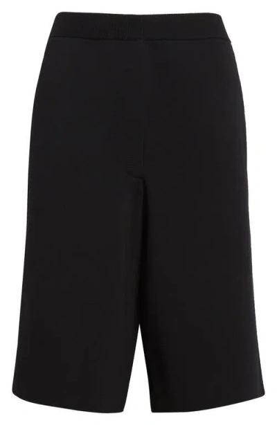 Totême Toteme Knit Shorts In Black
