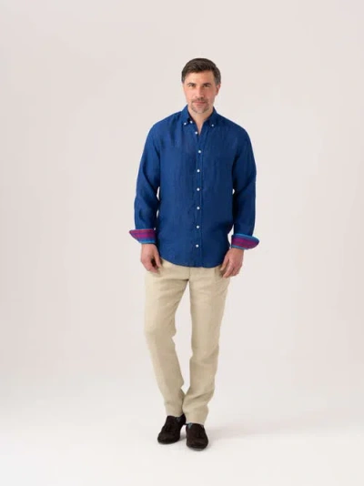 Koy Clothing Regular Fit Long Sleeve Linen Shirt