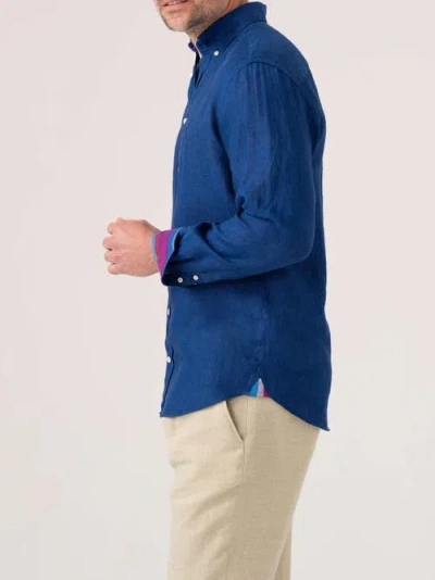 Koy Clothing Regular Fit Long Sleeve Linen Shirt