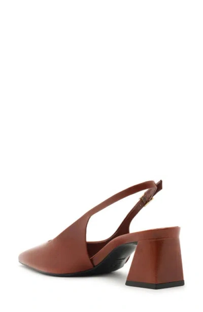 Schutz Rhonda Mid Slingback Pointed Toe Pump In Multi