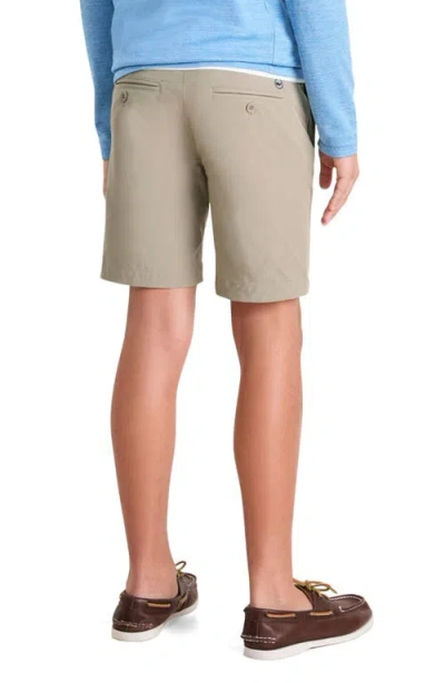 Vineyard Vines Kids' On-the-go Performance Shorts In Gray
