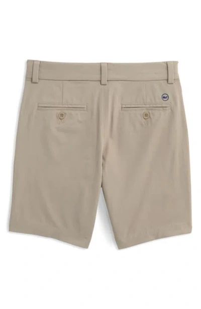 Vineyard Vines Kids' On-the-go Performance Shorts In Gray