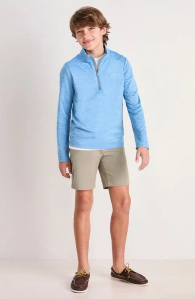 Vineyard Vines Kids' On-the-go Performance Shorts In Gray