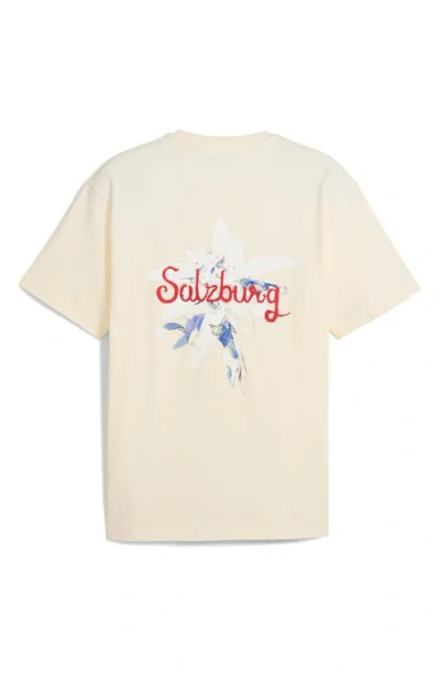 Puma X Kidsuper Rbs Graphic T-shirt In Gray