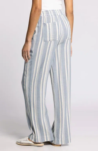 Thread & Supply Benny Tie Waist Wide Leg Pants In Neutral