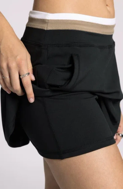 Thread & Supply Wendy Skort In Black