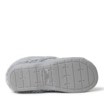 Dearfoams Womens Claire Cable Knit Chenille Clog Slipper In Multi