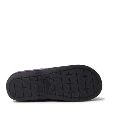 Dearfoams Darcy Quilted Cuff Velour Clog Slipper In Multi