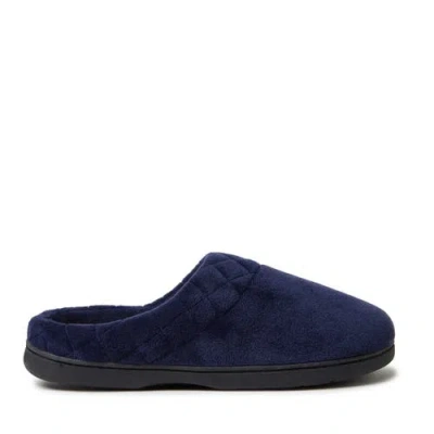 Dearfoams Darcy Quilted Cuff Velour Clog Slipper In Multi