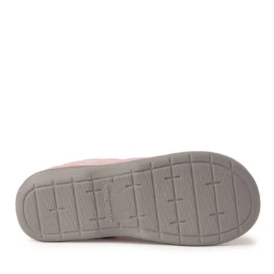 Dearfoams Darcy Quilted Cuff Velour Clog Slipper In Multi