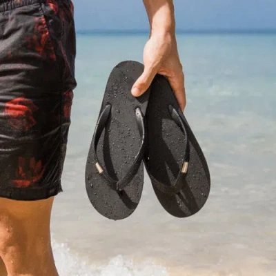 Feelgoodz Mens Classicz Core Natural Rubber Flip Flop Thong Sandals