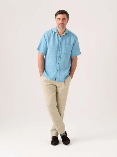 Koy Clothing Regular Fit Short Sleeve Linen Shirt