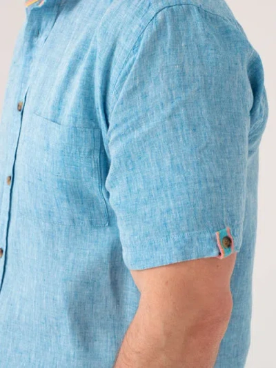 Koy Clothing Regular Fit Short Sleeve Linen Shirt