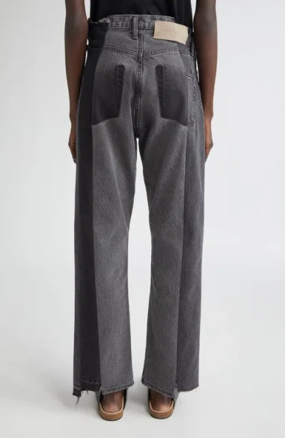 Kuro Remake Military Mark Iv Denim Pants In Gray