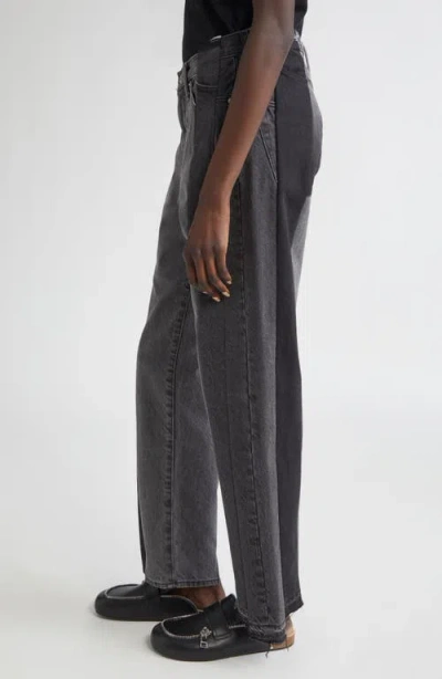 Kuro Remake Military Mark Iv Denim Pants In Gray
