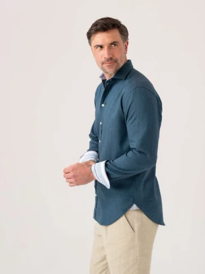 Koy Clothing Long Sleeve Cotton Merino Wool Shirt