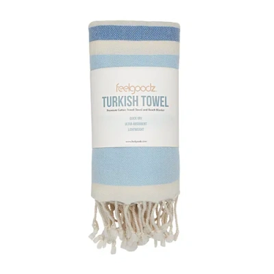 Feelgoodz Artisan Crafted Cotton Turkish Towel Beach Bath Oeko-tex Certified