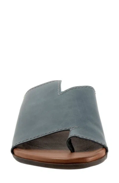 Bueno Tulla Slide Sandal In Gray